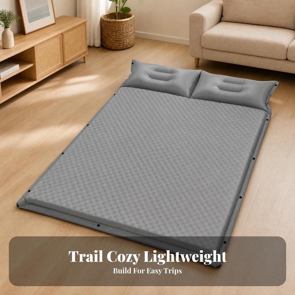 Camping Sleeping Pad Portable Foam Mat with Bag Easy to Clean for Floor