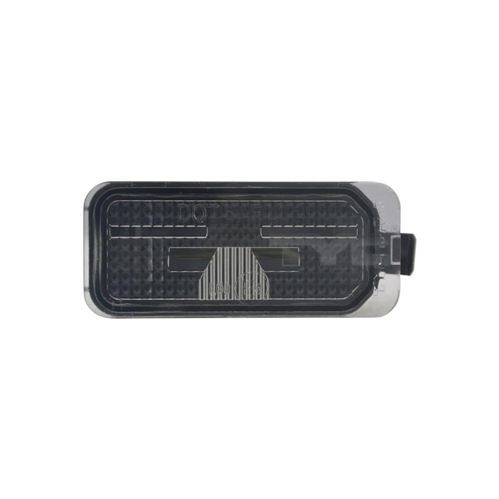 2Pcs License Plate Lamp Light Shell Cover For Ford Transit Courier Tourneo Focus