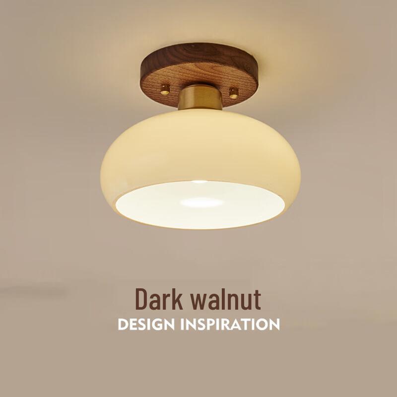 Mid-Century Persimmon Corridor Lamp