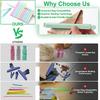 10Pcs Food Bag Sealing Clips Plastic Bag Colorful Sealing Clips for Kitchen Snack Coffee Potato Chip Food Storage Bag