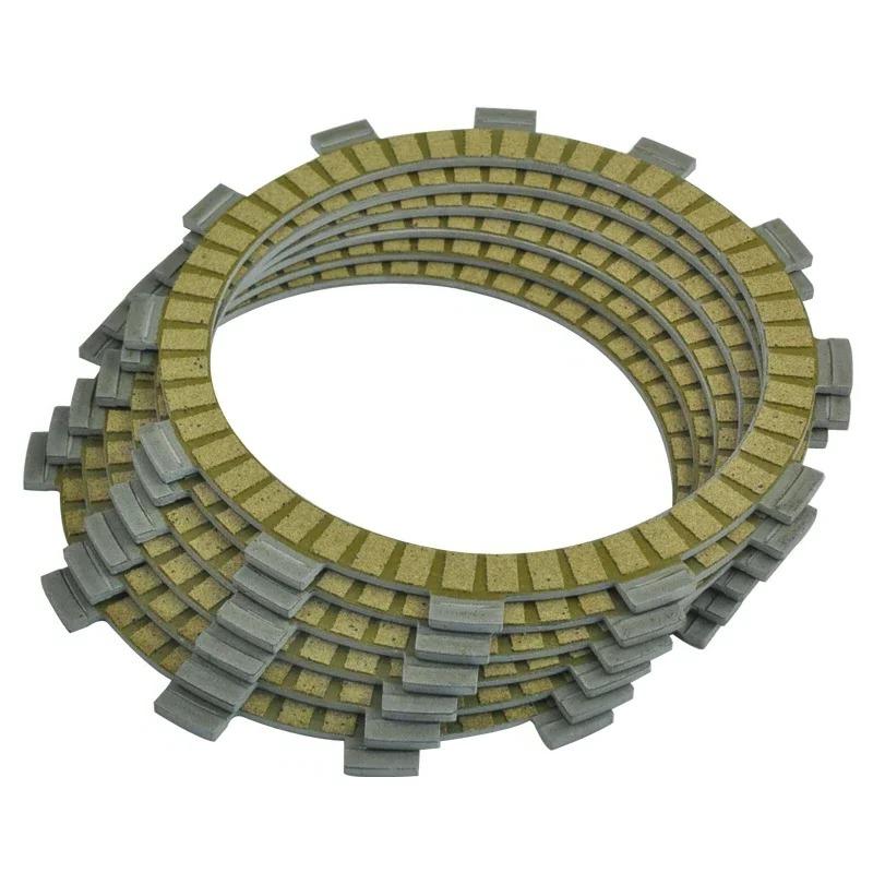 For Yamaha SR250 Exciter 250 80-81 TT250 80-82 XT250 80-83 6 Pcs Motorcycle Friction Clutch Disc Plates