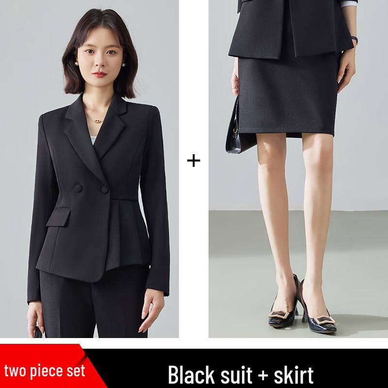 Women's Professional Blazer Suit Set