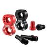 8-shaped Bicycle Parts Extension Seat Half Car Load Universal V Brake Converter Adapter Black/Red Durable V Brake Extender