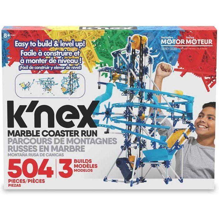 K'nex Circuit À Billes À Construire Avec Moteur - Jouet STEM - 504 Pièces