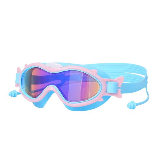 Children's Swimming Goggles Anti-Fog Waterproof Pool Glasses High-Definition Clear View Swim Goggles for Kids 6-14
