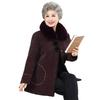 Middle Aged Winter Clothing Mother Thickened Coat Temperament Grandma Mink Velvet Coat Old Man Lady Clothes