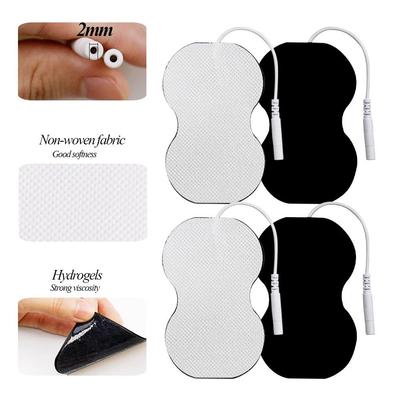 20pcs 5.5x9cm Massage Electrode Pads - Wire-Type Therapy Pads for TENS/EMS Machines