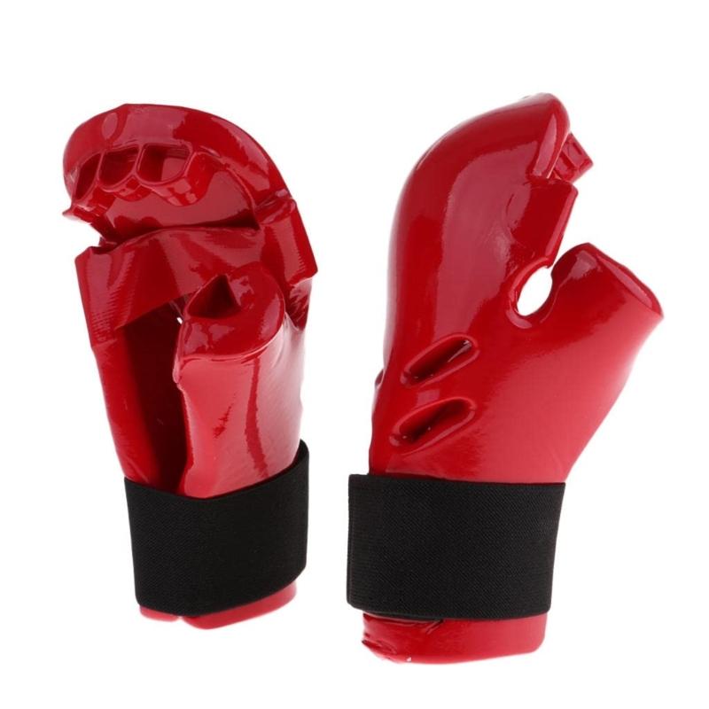 Karate Punching Boxing Gloves Kick Boxing Protectors Mitts Kids Child Taekwondo Parring Gloves Martial Arts Protectors