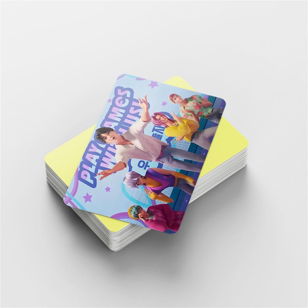 92 Pieces Cartoon Photo Collectible Cards Set Anime Style Gift Memorabilia