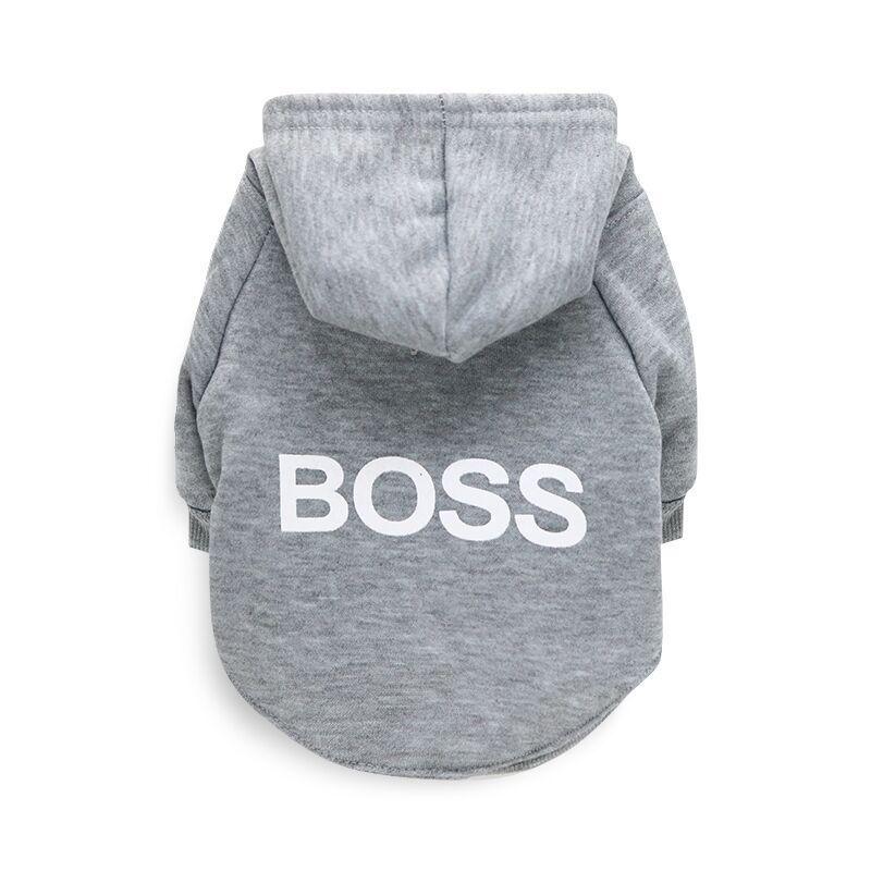 Pet Fleece Hooded Sweatshirt for Dogs - Autumn & Winter Style