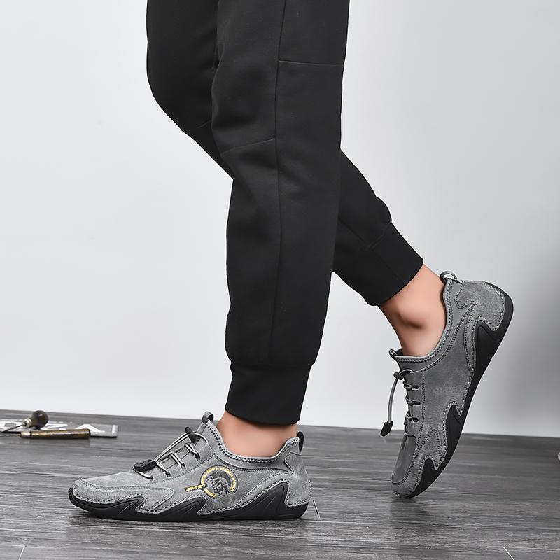 Mode Mode Übergröße Herren Freizeitschuhe Leicht Outdoor Atmungsaktiv Oktopus Sneaker Rutschfest Wildleder Herrenschuhe Walking Schuhe