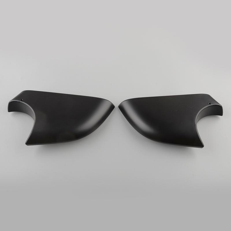 22873005 22873006 1 Pair Door Side Rearview Wing Mirror Lower Cover Holder Fit for Tesla Model 3 2017-    Black