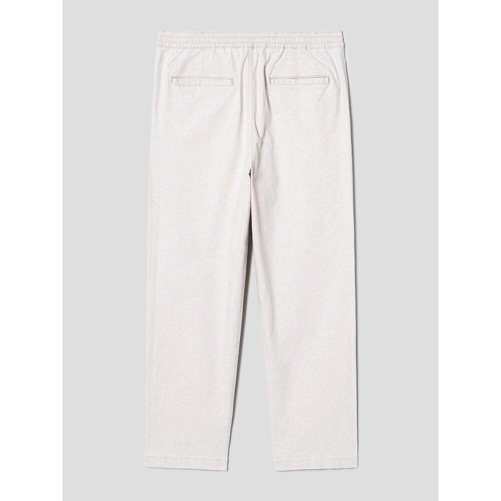 SHIFT.G Officer Pleats Denim Pants Ivory
