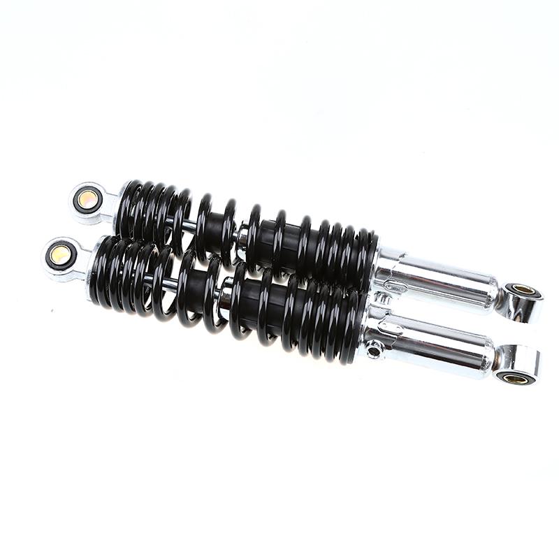 1pair 320mm Motorcycle Rear Suspension Shock Absorber Spring Adjustable Shock Absorbers Fit for Suzuki GS125 150cc and Most 90cc 110cc 125cc 150cc