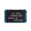 High Contrast Screen Module 2.42Inch With SSD1309 Driver Chip SPI/IIC Compatibility Low Power Consumption