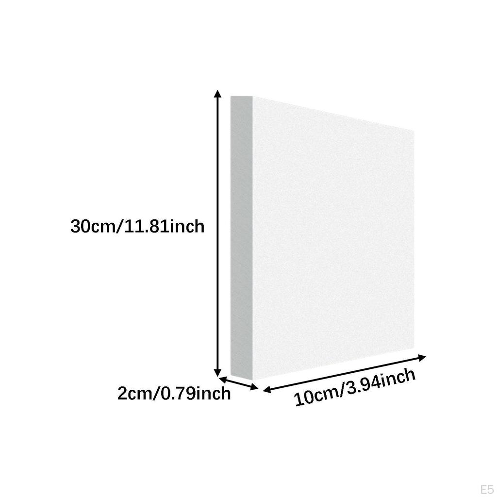 3 Pieces Crafts Building Model Foam Sheets DIY Material 30x10cm Cuttable Diorama Base for