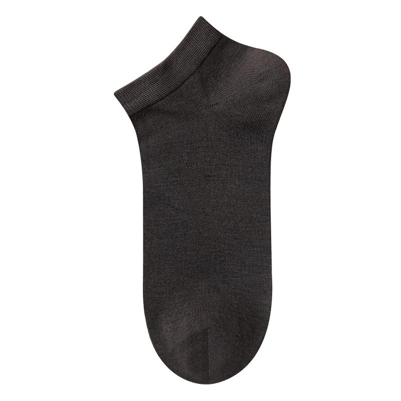 Men's Spring and Summer Ultra Thin Breathable 7A Antibacterial Business Mid Calf Socks