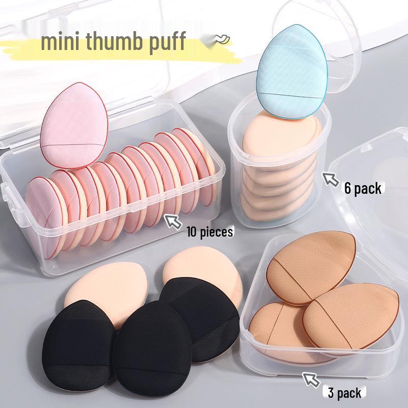 Finger Cushion Setting Powder Puff and Concealer