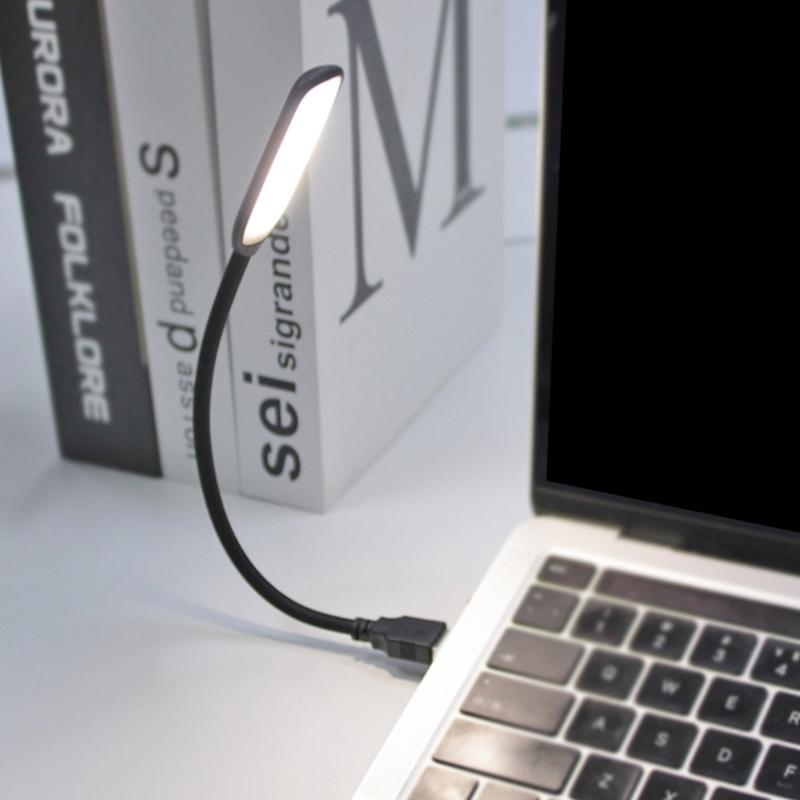 USB Reading Lamp Flexible Mini Light for Laptop Dimmable Reading Light LED Light Notebook Reading Lamp Home Office
