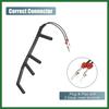 Motoforti Glow Plug Wiring Harness with 2 Wires 028971766 for Volkswagen Beetle 1998-2003 for VW Golf Jetta 97-01 for VW Passat L4 1.9L Diesel 2 Male
