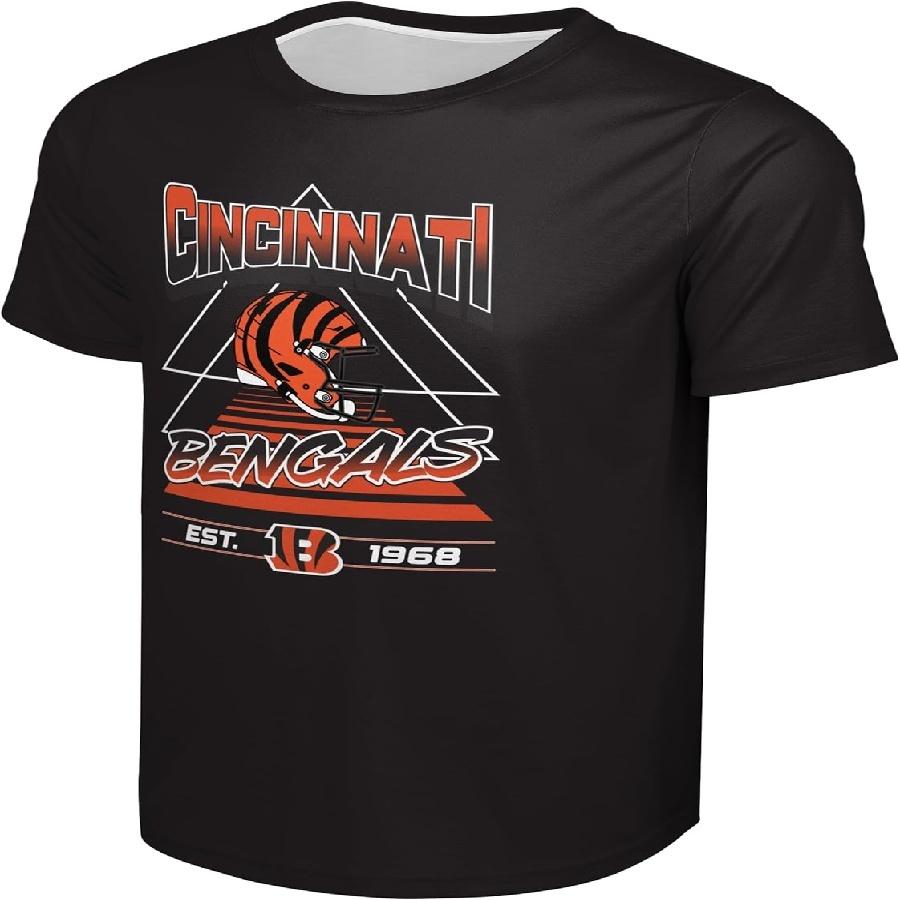 Мужская официальная футболка FOCO NFL с логотипом шлема Established Performance S