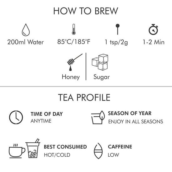 Octavius | Ceai Verde Mixt de Potecă - 100g (50 Cești) | 100% Natural | Frunze Vrac | Stimulează Imunitatea | Ameliorează Stresul