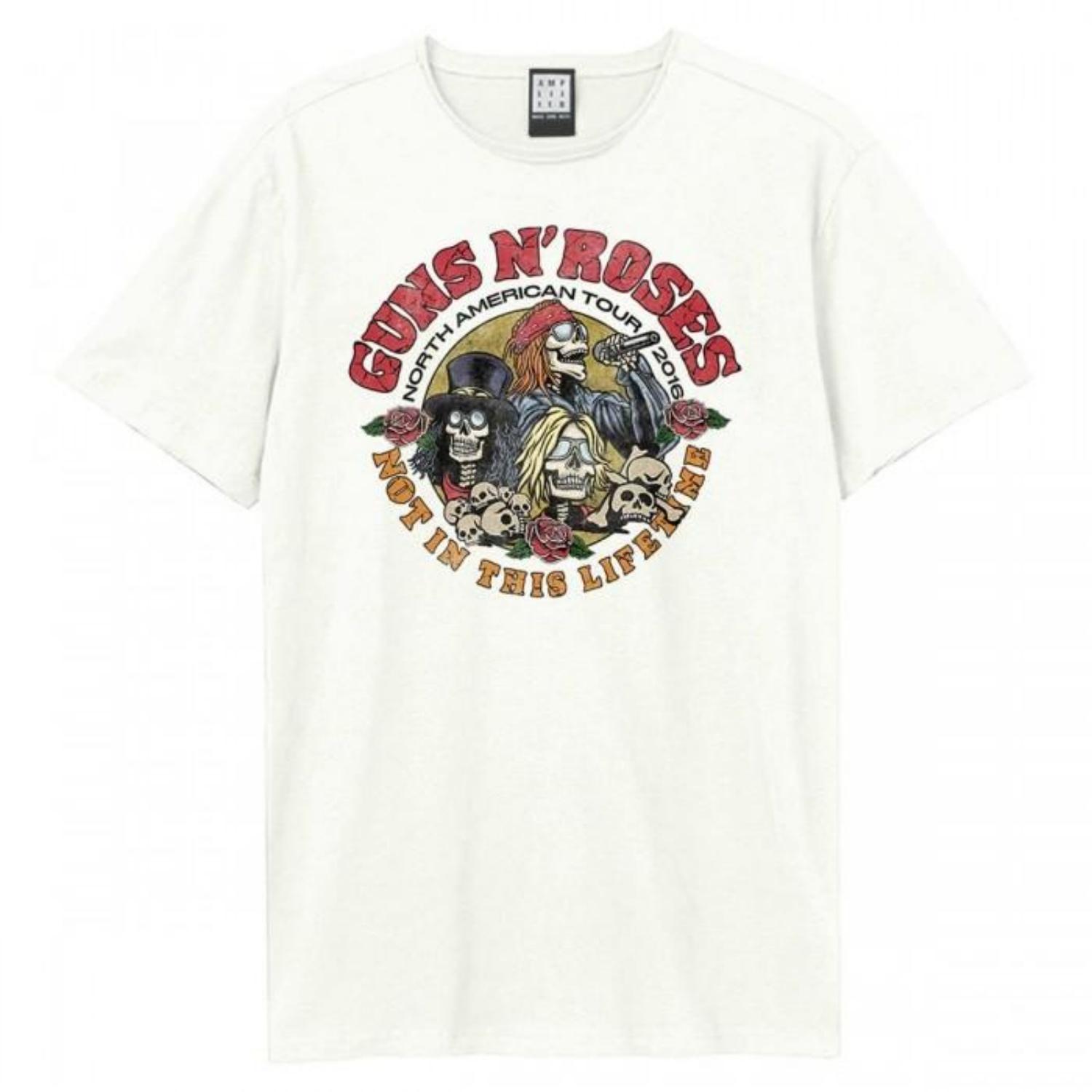 Amplified Unisex Adult North American Tour Guns N Roses T-Shirt S