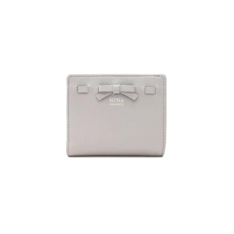 

[Nina Nina rich] bifold wallet Venus Purse 35-3102 ladies light gray