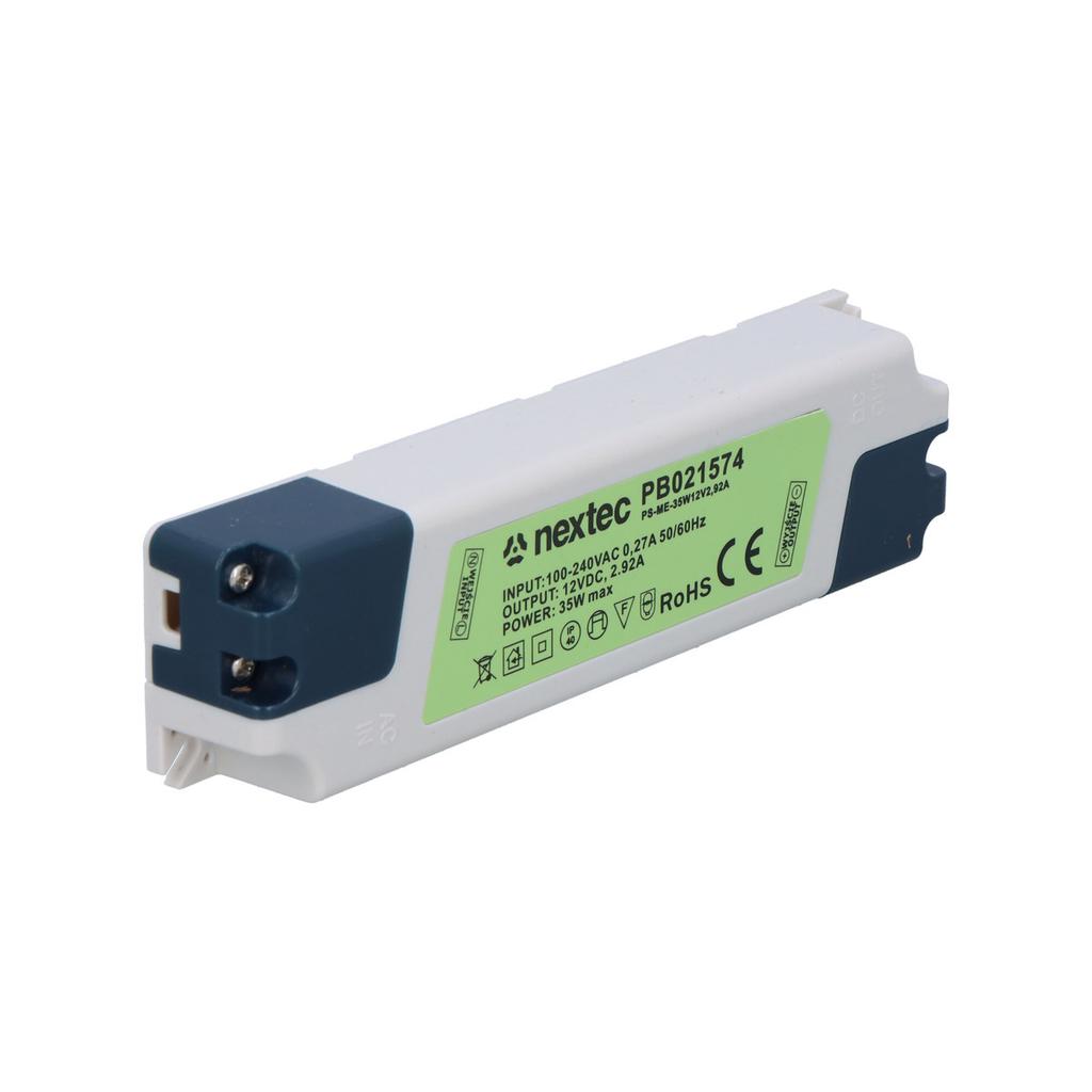ECONOMY IP20 / 12V / 2.92A / 35W LED mounting power supply