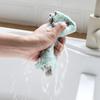 1/10Pcs Super Absorbent Microfiber Handkerchief Towel Kitchen Dish Cloth Simple Hand Face Tableware Household Cleaning Towel