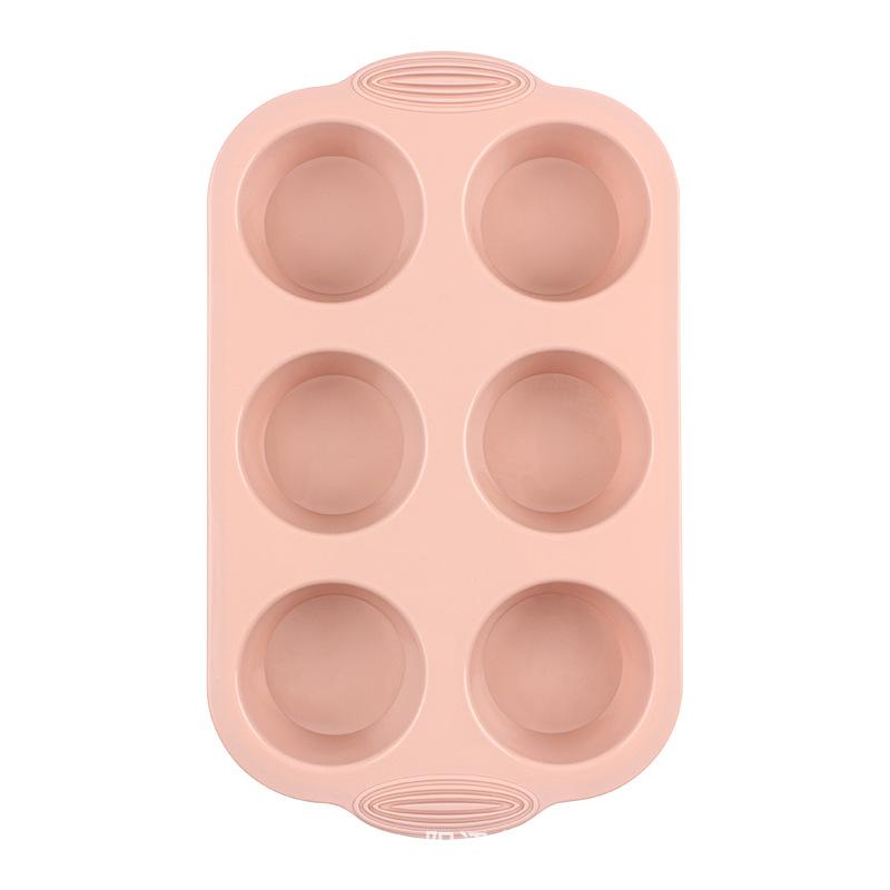 

Силиконовая форма для торта, противень для выпечки на 6 чашек, антипригарная форма для кексов, выпечка кексов, бисквитов, кухонные принадлежности для тортов