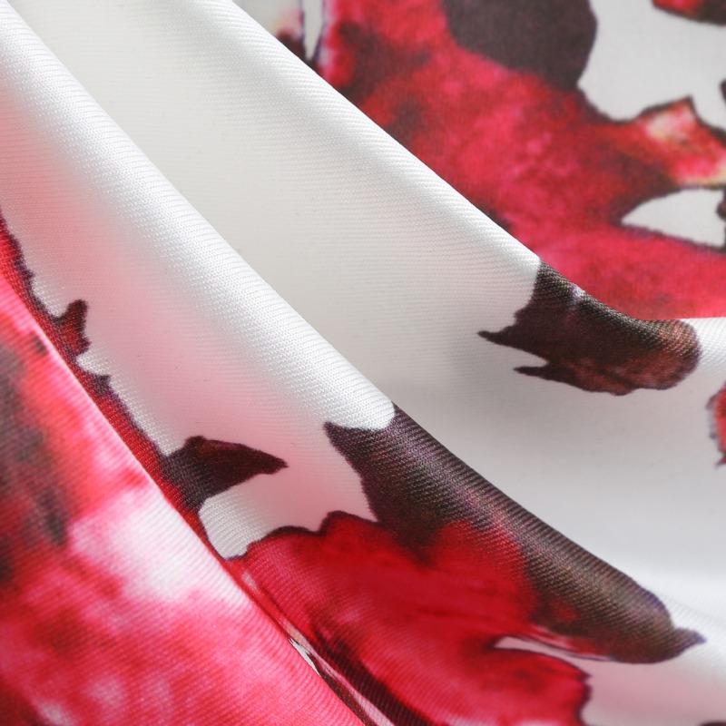 Fashion Women Floral Print Sleeveless Short Mini Dress Party Dress