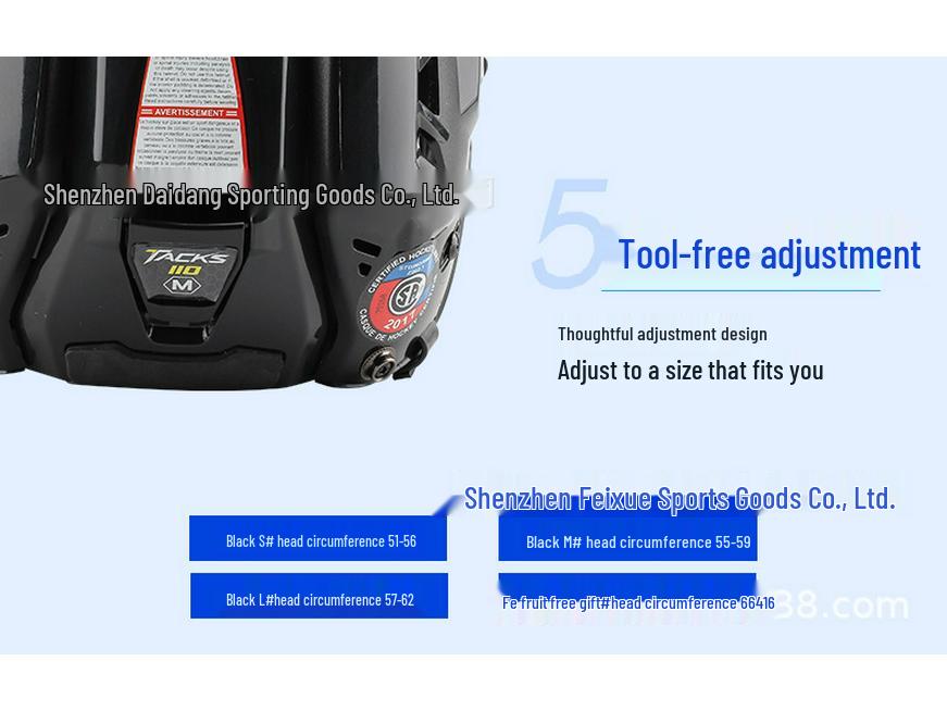 CCM Ice Hockey Helmet and Protective Gear Set 