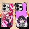 Anime D-Danganronpa Plating Phone Case For Xiaomi Poco X5 X6 X7 X8 Pro Max F8 Ultra F7 M8 M7 M5S Redmi 15C 15 14C 13C 13 X3 12C