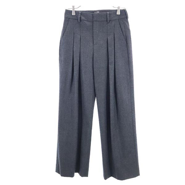 

PT01 wool blend Wide pants 36 Gray Women Used