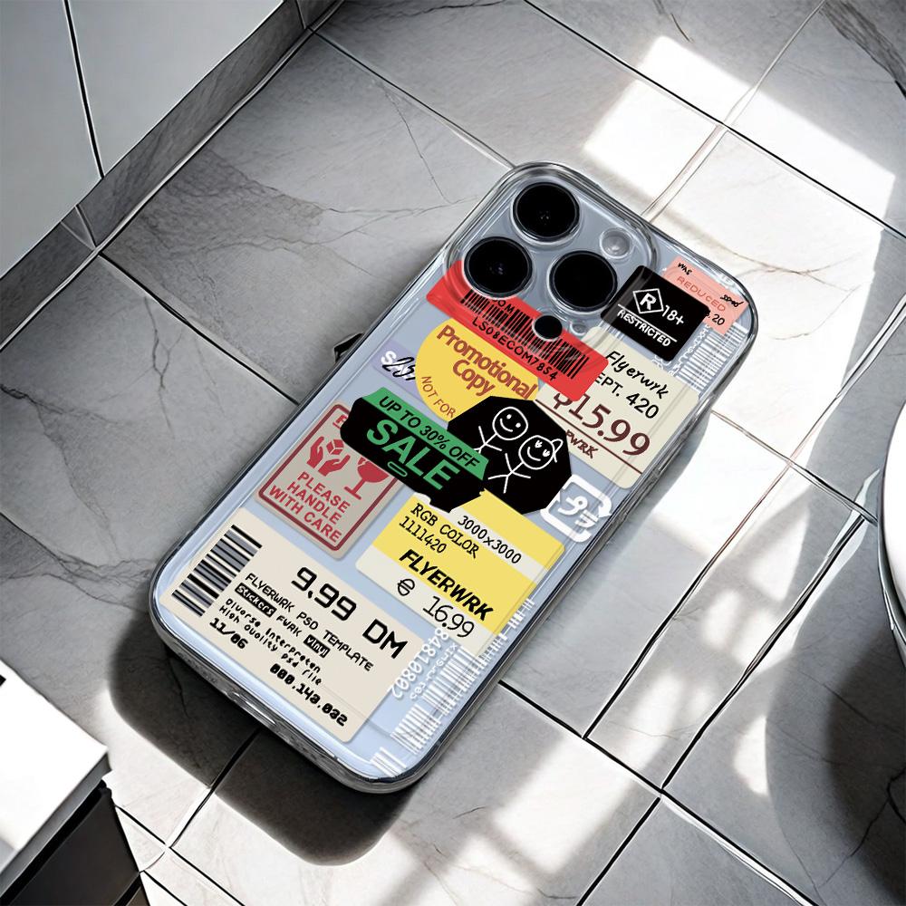 Prodejní štítek Pouzdro na telefon Pro iPhone 15 14 13 Pro max Pouzdro Pro iphone 11 12 X XS XR 7 8 Plus Pouzdro Funda Coque Nárazník