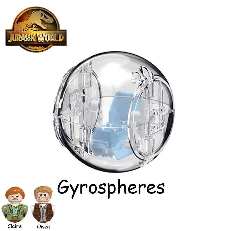 Parco Mondo dei Dinosauri Giurassici T Rex Sfera Gyrosfera Fuga Blocchi da Costruzione Giocattoli Educativi Per Bambini