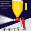 Leopard King 3L Red Spray Gun for Exterior Wall Stone Paint and Mortar