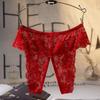 Lace Crotchless Thong Panties - Sexy Lingerie for Women