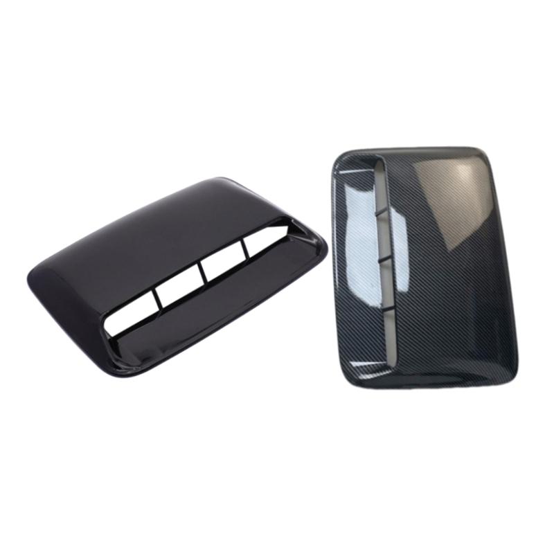 Decorative Car Hood Vent Bonnet Air Vent Scoops with  Shape, Practical Engine Cooling and Aesthetic for Most Vehicle