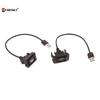USB Extension Cable Flush Mount Panel Socket for Levin Toyota Vigo RAV4 Vios