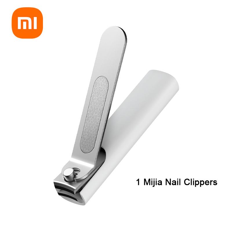 5in1 Xiaomi Mijia Nail Clipper Stainless Steel Set Trimmer Pedicure Care Clippers Earpick Nail File Professional Beauty Tools
