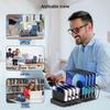 10-Port USB PD Charging Station with Storage Rack for Tablets & Phones