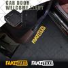 1/2Pcs For Fake Taxi Logo Skoda Opel Ford Subaru Kia Hyundai Dacia Car HD Projector Lamp LED Auto Door Welcome Light Accessories