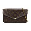 [Použitý] Felicie Pochette Classic Monogram Potahované Plátno A Kůže Tři v Jednom Řetízková Taška - Dobrý #1DJMUIQ