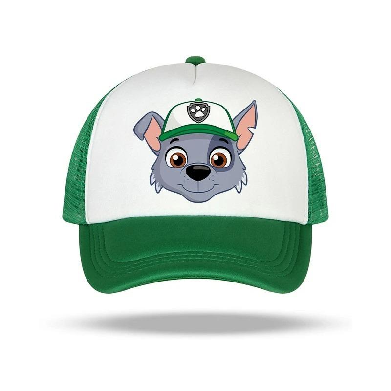 Paw Patrol Children Baseball Cap Boy Girl Peak Cap Chase Skye Zuma Mesh Caps Parent-child Summer Sunshade Hat Kid Birthday Gifts