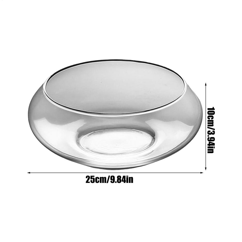 Fish Glass Bowl Glass Large Hydroponics