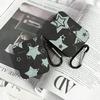Black Stars Are Suitable for the New AirPods 1 Generation Airpodspro1 Apple Bluetooth Headset Case, Anti-lost.