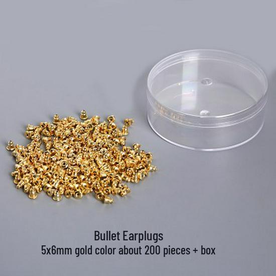 Transparente Silikon-Ohrstecker und Ohrstöpsel-Verschlüsse - Anti-Drop, Anti-Rutsch-Clips