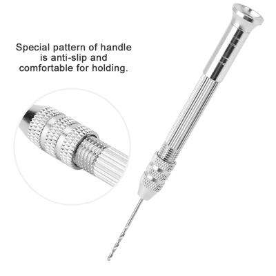 10 Hand Drill Set, Hand Drill Hand Drill Drilling Woodworking Wood Drilling for Drill Jewelry Drilling